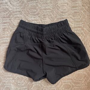 Too small but the cutest lulu shorts ever ! Wish I could find this style again